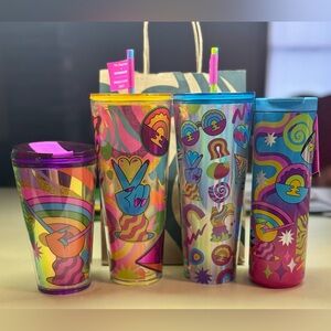 Starbucks + Tim Singleton Set Of Four